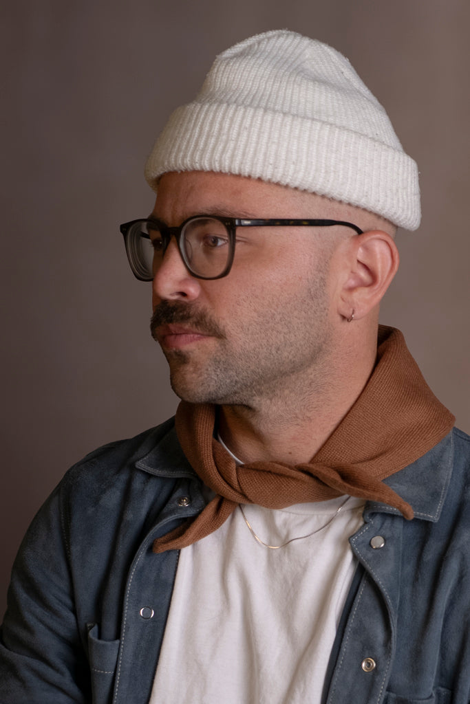 Pre-Order Style No. 301 - Diamond Scarf in Merino Wool