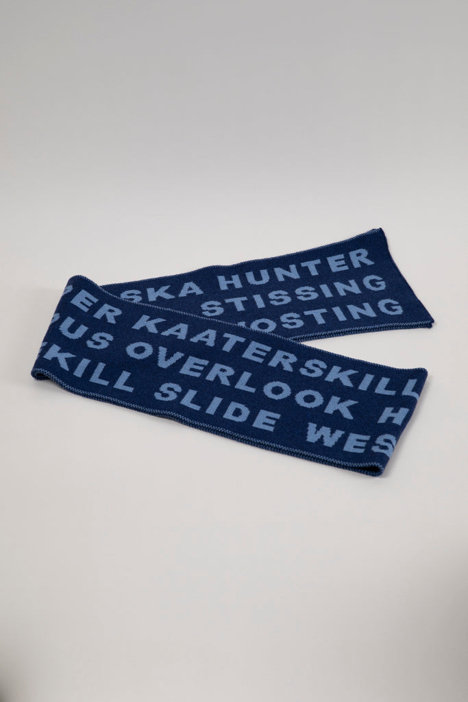 Pre-Order Style No. 502 - Hudson Valley Souvenir Scarf in Merino