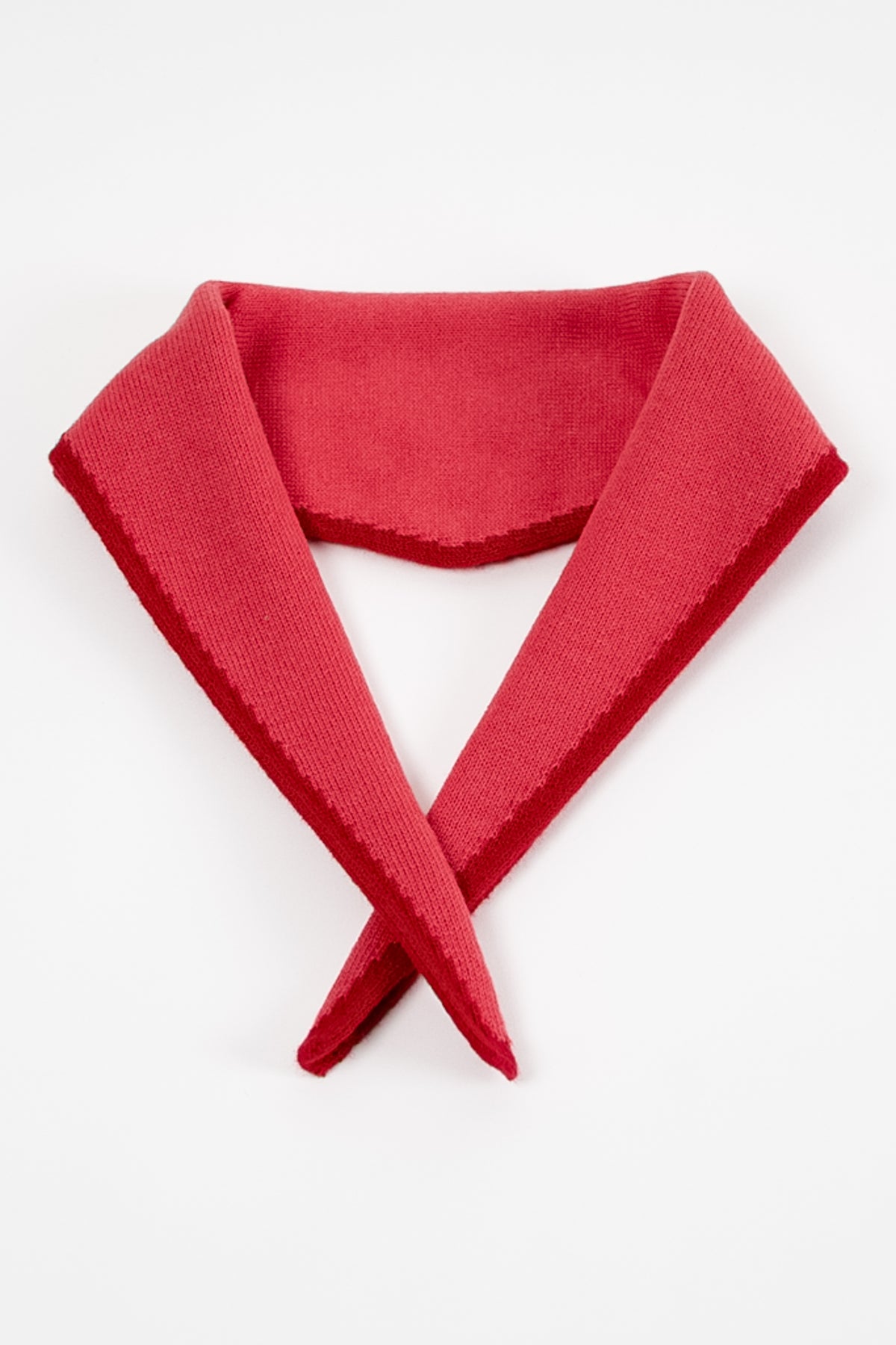 Pre-Order Style No. 302 - Border Diamond Scarf in Merino Wool