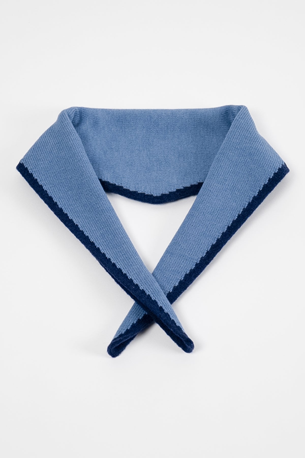 Pre-Order Style No. 302 - Border Diamond Scarf in Merino Wool
