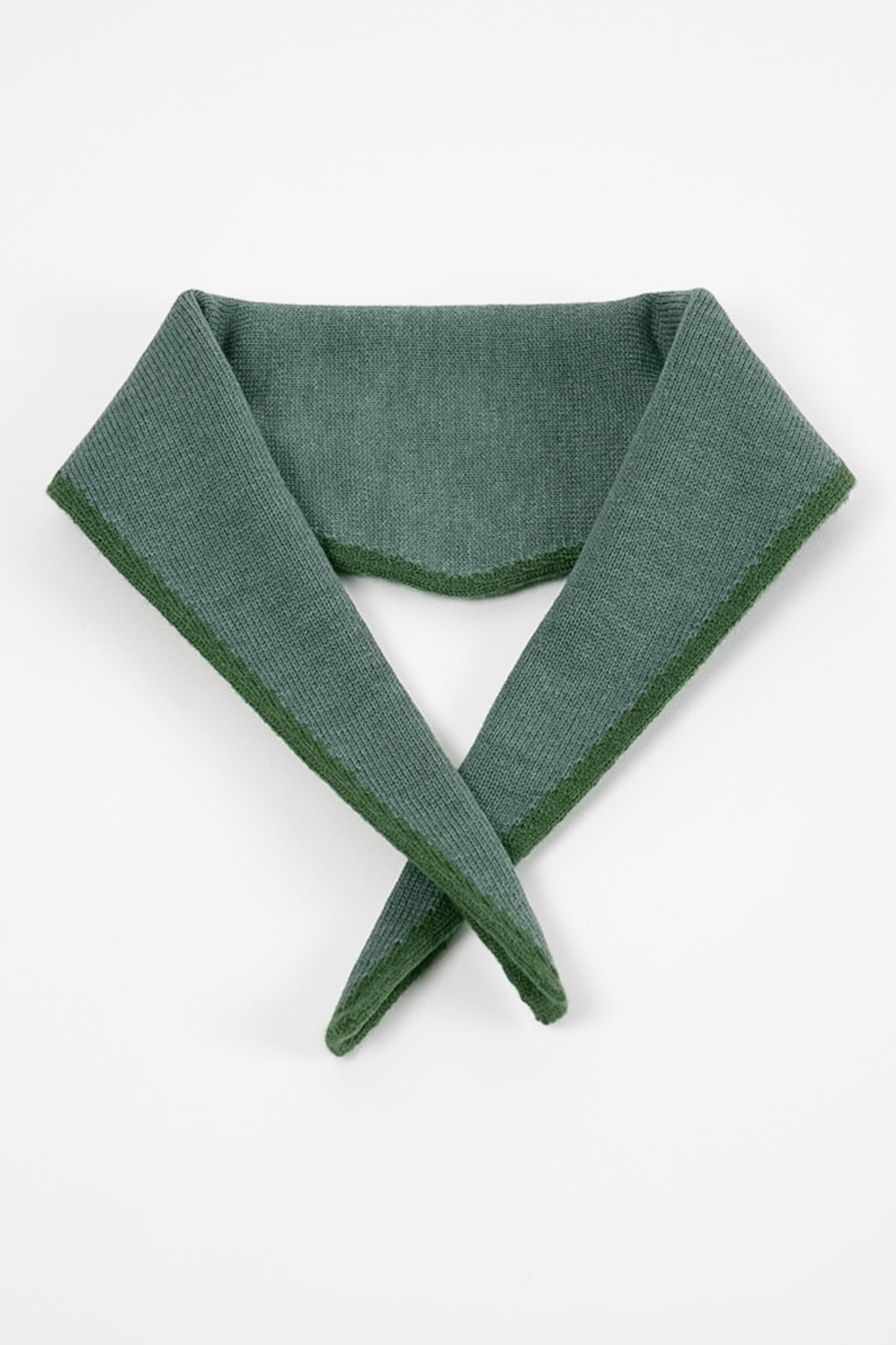 Pre-Order Style No. 302 - Border Diamond Scarf in Merino Wool