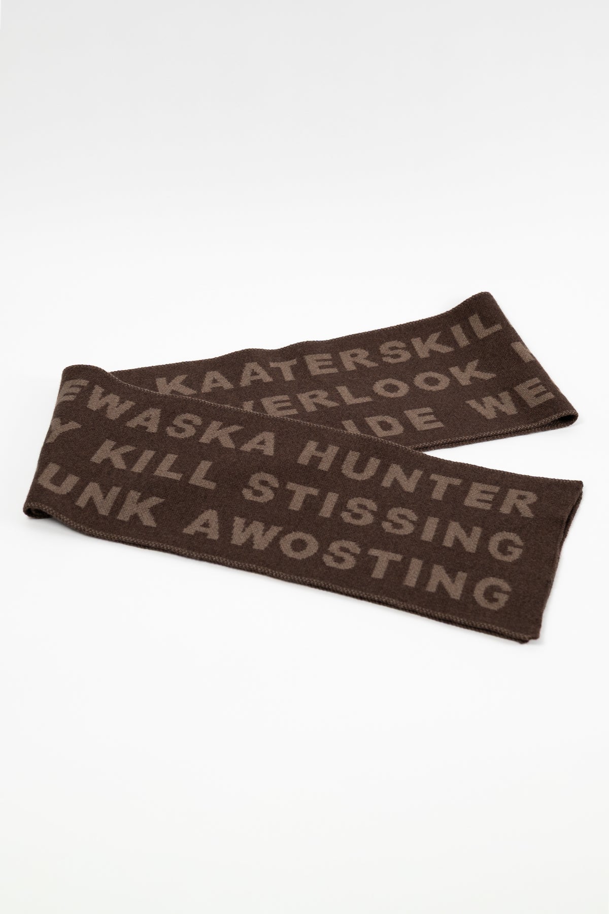 Pre-Order Style No. 502 - Hudson Valley Souvenir Scarf in Merino