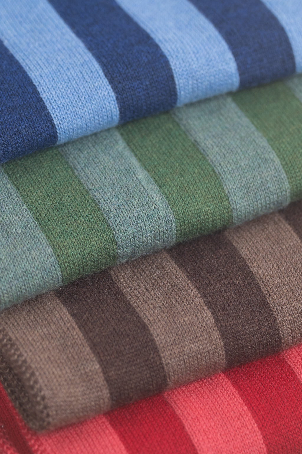 Pre-Order Style No. 503 - Striped Scarf in Merino